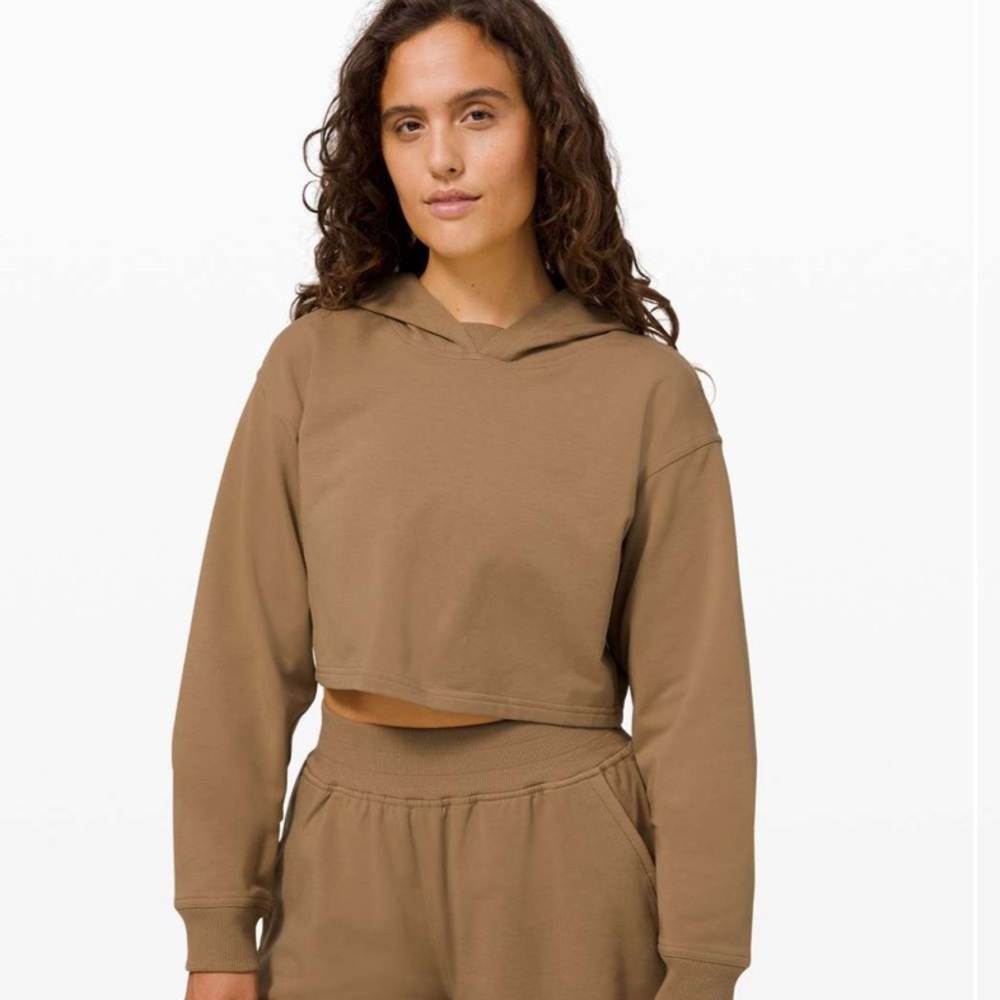 Lululemon LA All Yours Cropped Hoodie
